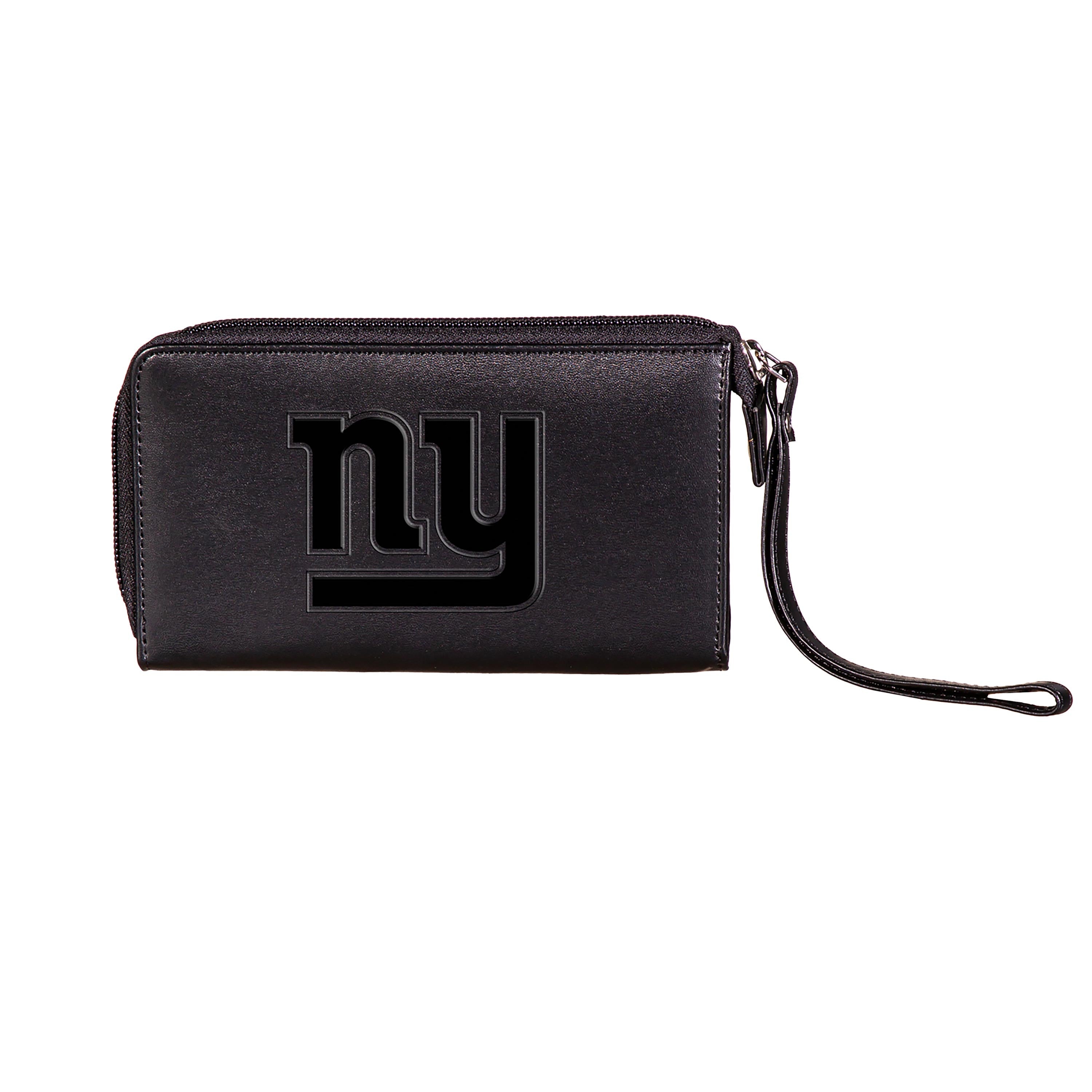 Wristlet Wallet, Black, New York Giants - Sports Collectibles, Sports Memorabilia, Sports Fan Shop, Sports Gifts