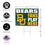Baylor University Coroplast Yard Sign "Fans Play Here"