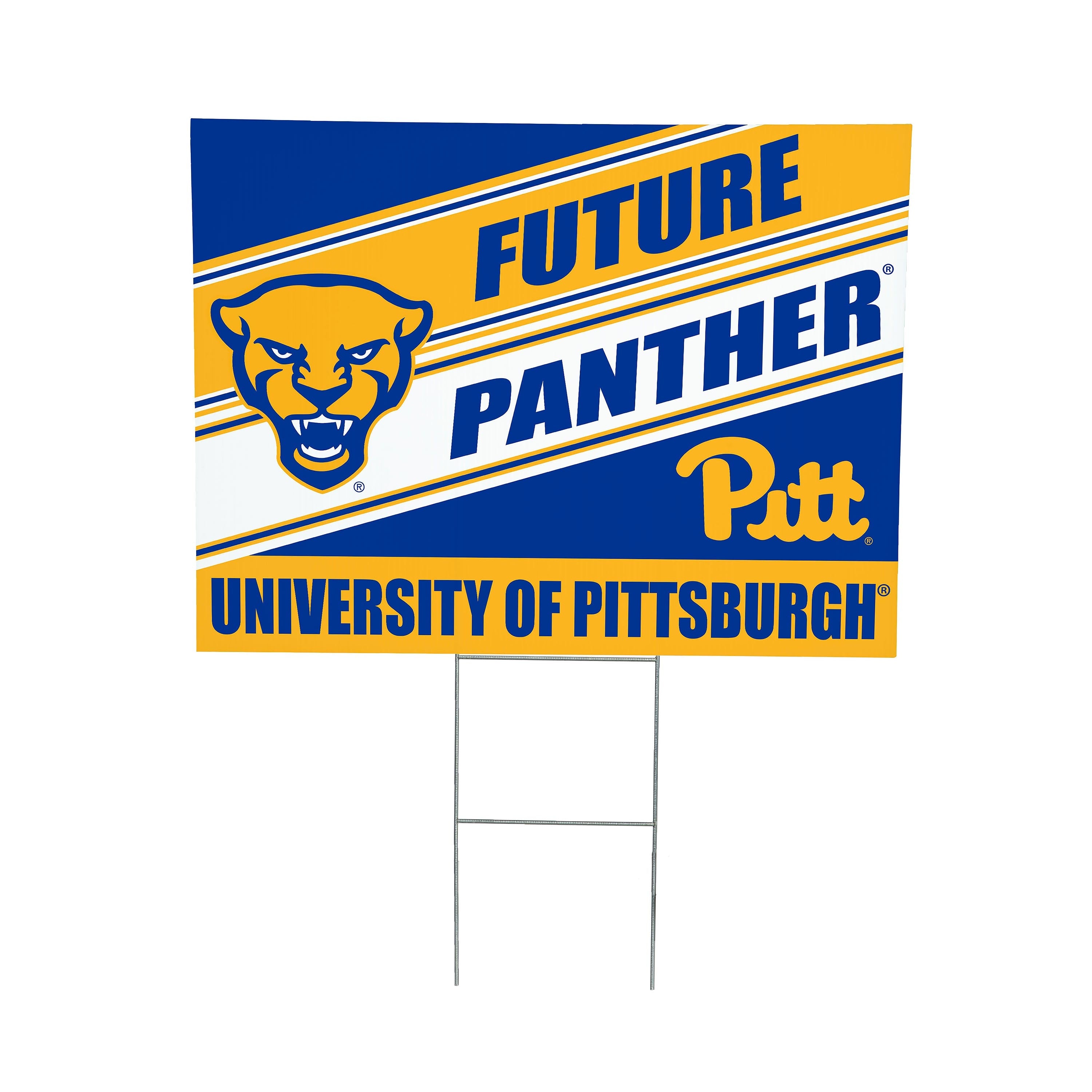 University of Pittsburgh Coroplast Yard Sign, Future Student