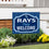 Tampa Bay Rays Coroplast Yard Sign, "Fans Welcome"
