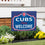 Chicago Cubs Coroplast Yard Sign, "Fans Welcome" - Sports Collectibles, Sports Memorabilia, Sports Fan Shop, Sports Gifts