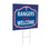Texas Rangers Coroplast Yard Sign, "Fans Welcome" - Sports Collectibles, Sports Memorabilia, Sports Fan Shop, Sports Gifts