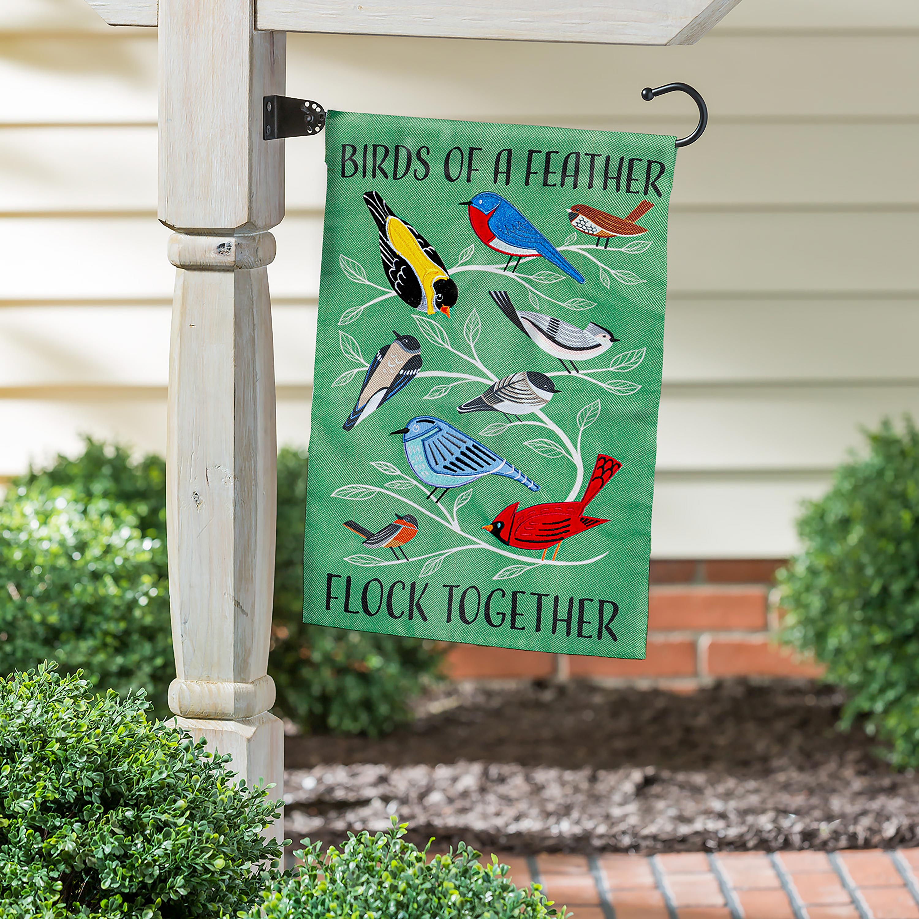 Flock Together Garden Flag - Sports Collectibles, Sports Memorabilia, Sports Fan Shop, Sports Gifts