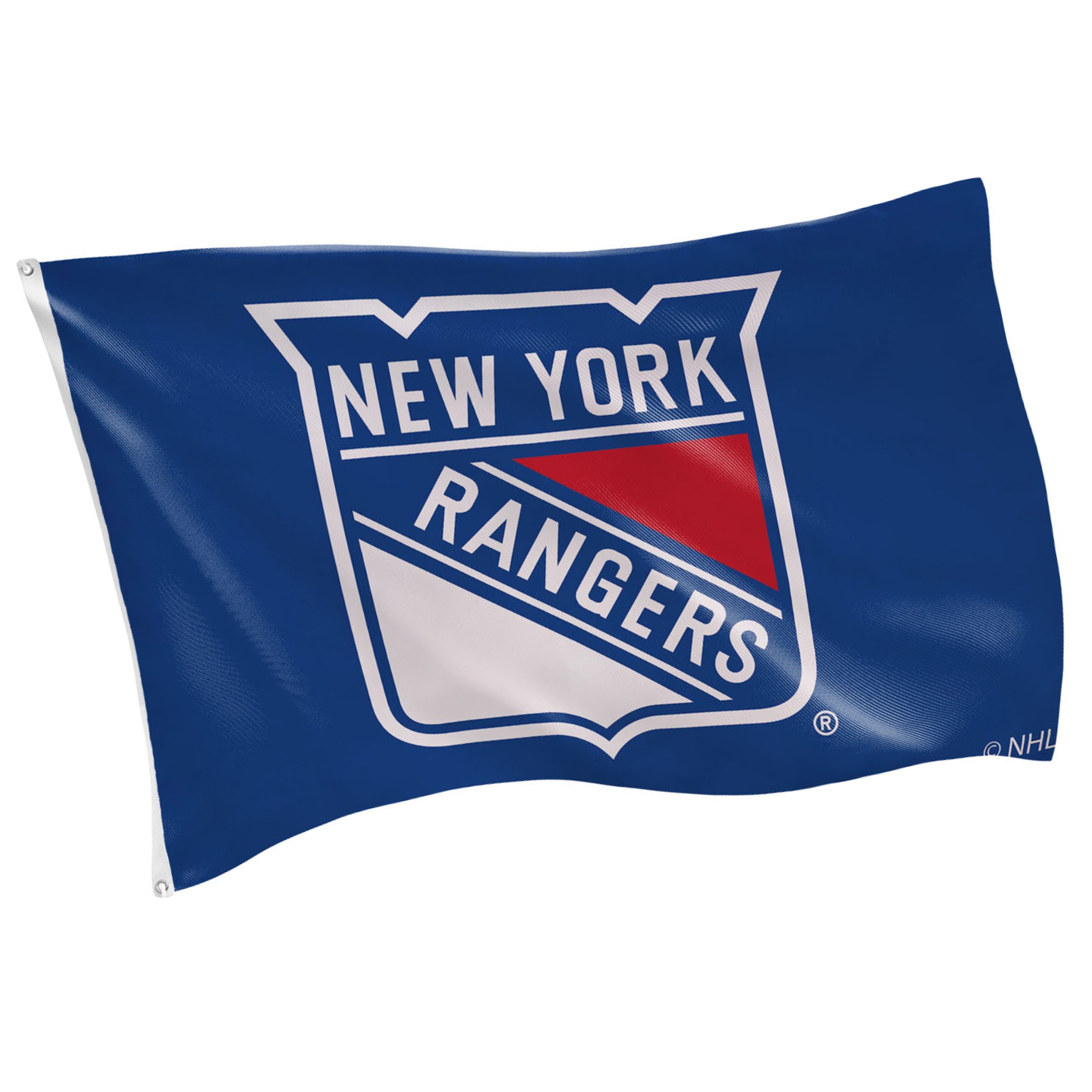 3'x5' Single Sided Flag w/ 2 Grommets, New York Rangers