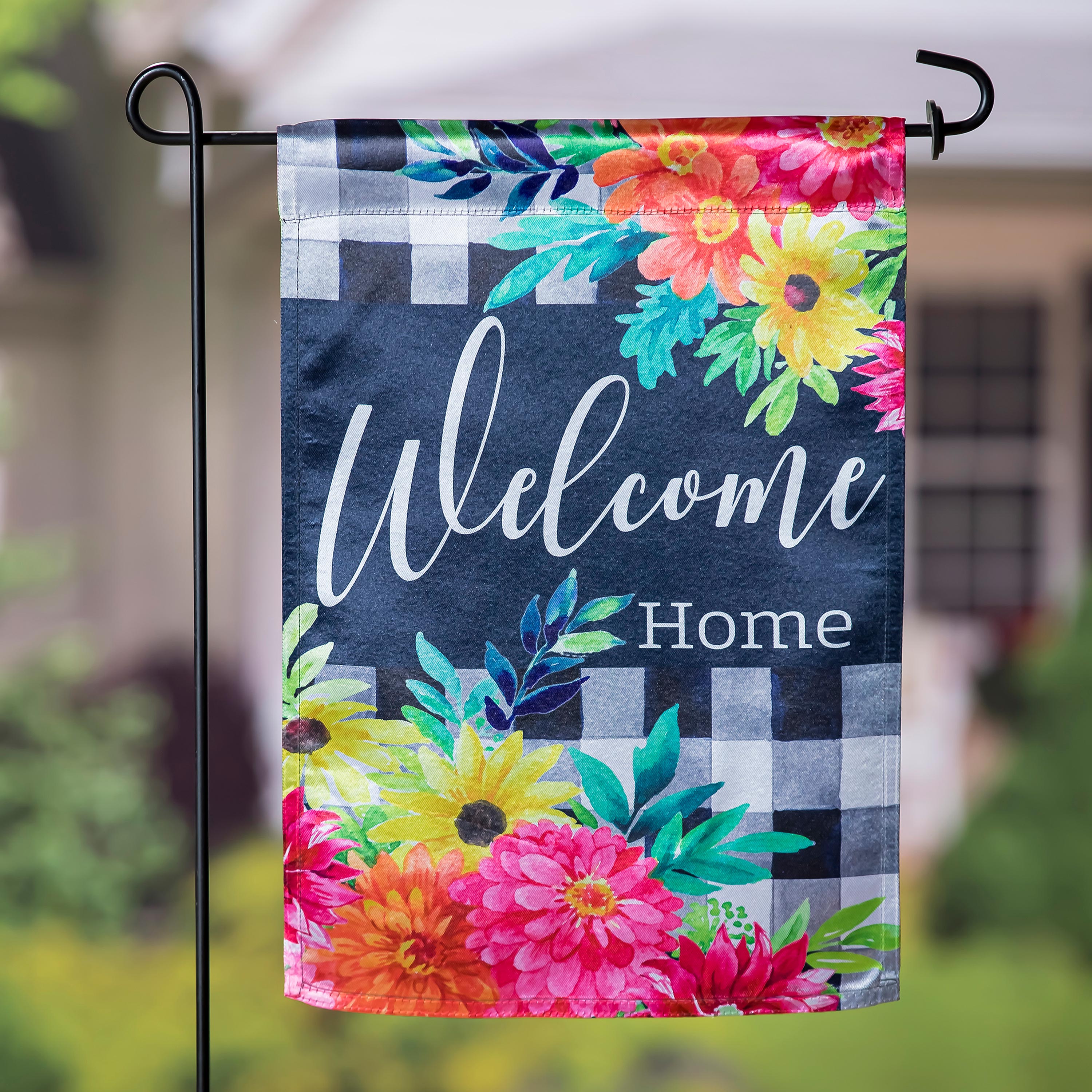 Summer Bloom Garden Lustre Flag - Sports Collectibles, Sports Memorabilia, Sports Fan Shop, Sports Gifts