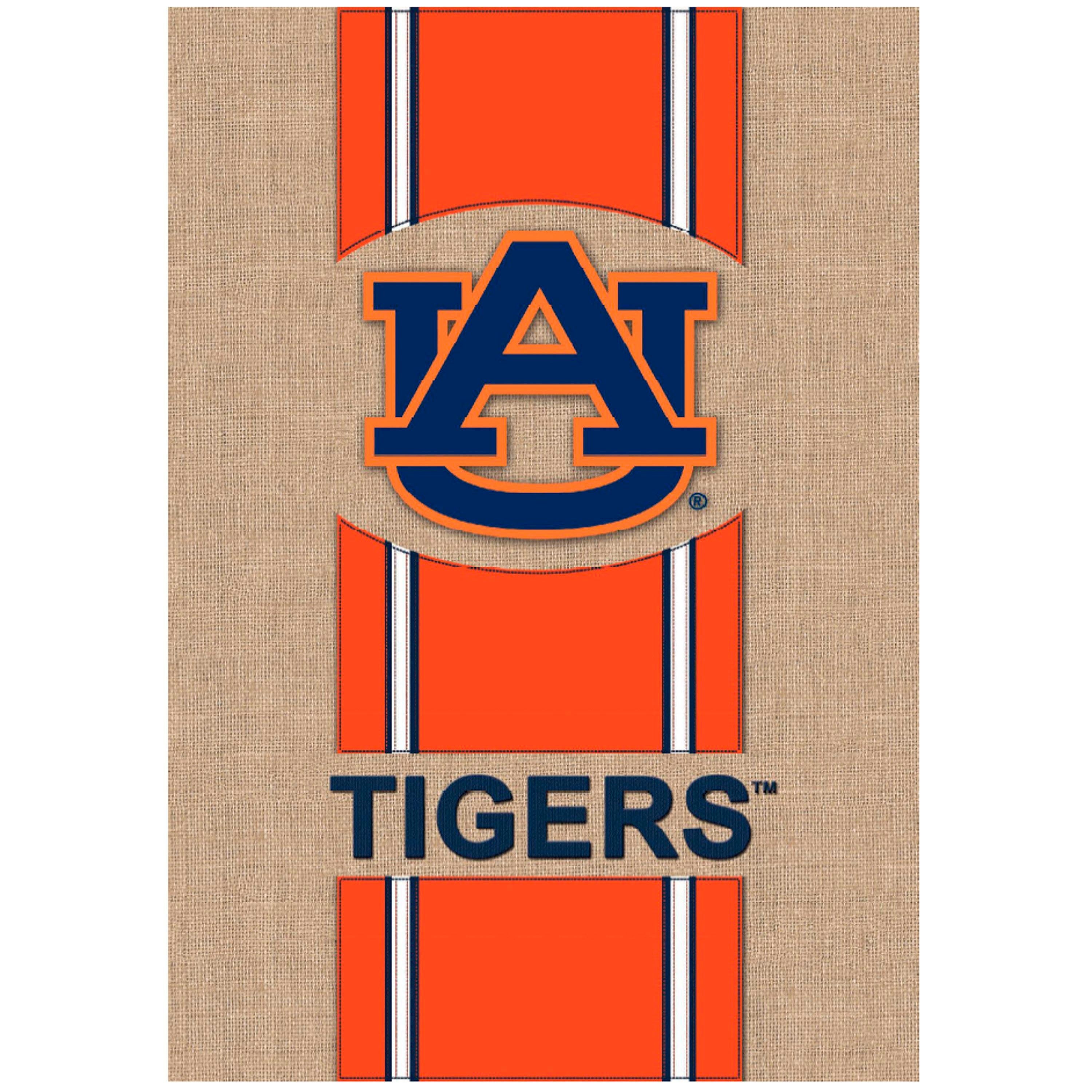 Flag, Burlap, Reg, Auburn University - Sports Collectibles, Sports Memorabilia, Sports Fan Shop, Sports Gifts