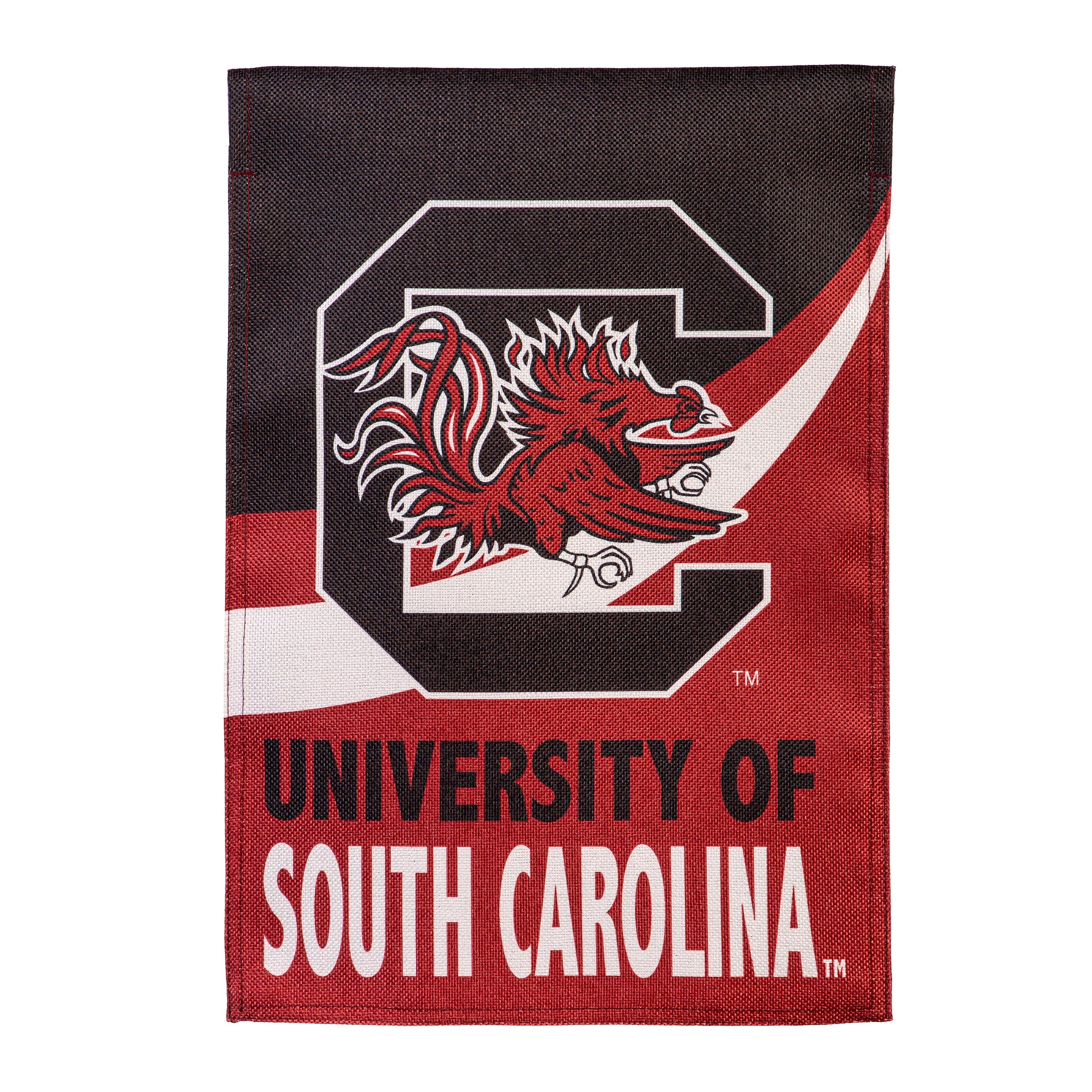 University of South Carolina Burlap Flag GDN Size - Sports Collectibles, Sports Memorabilia, Sports Fan Shop, Sports Gifts