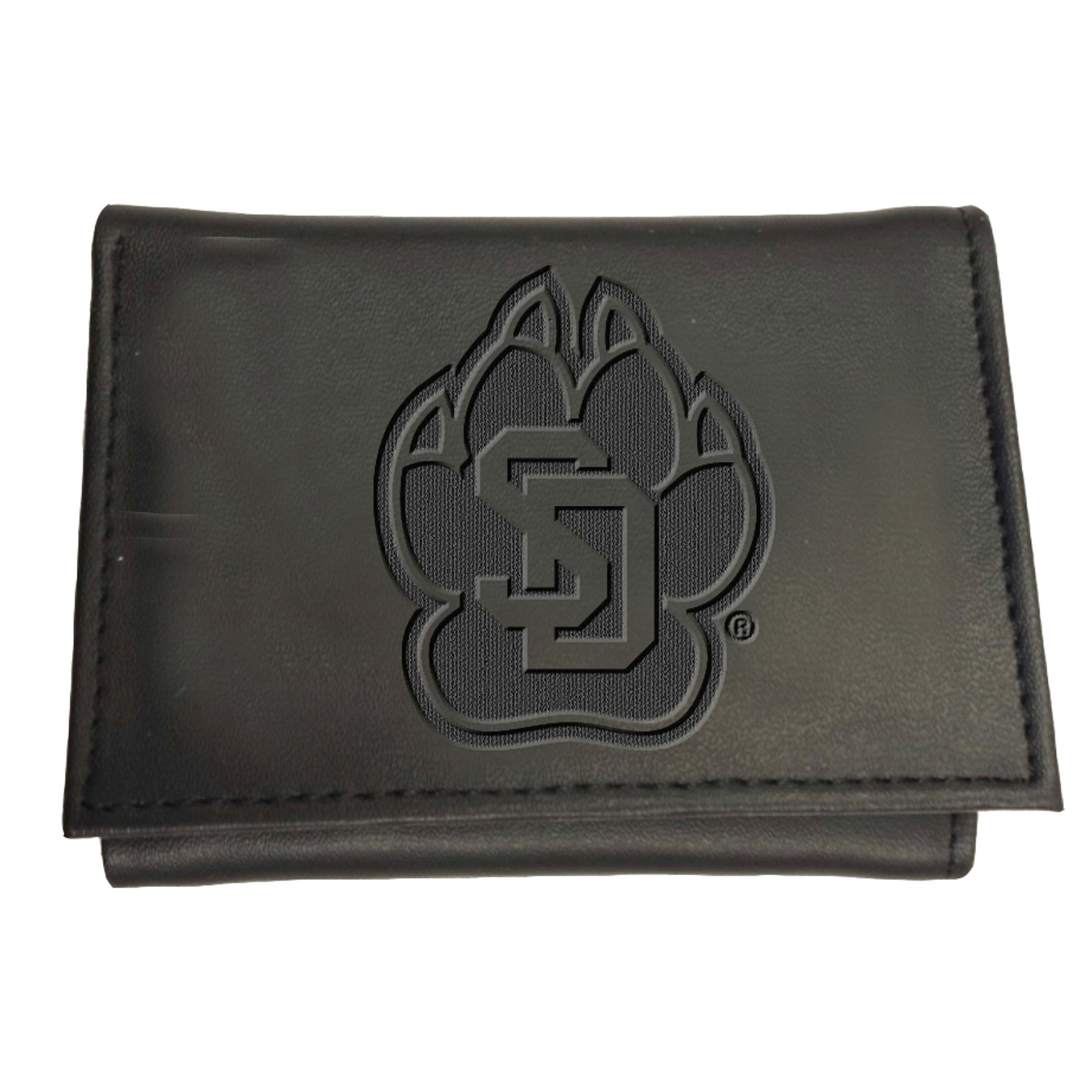 University of South Dakota, Tri-Fold Wallet, Black - Sports Gifts, Sports Memorabilia, Sports Collectibles, Fan Shop