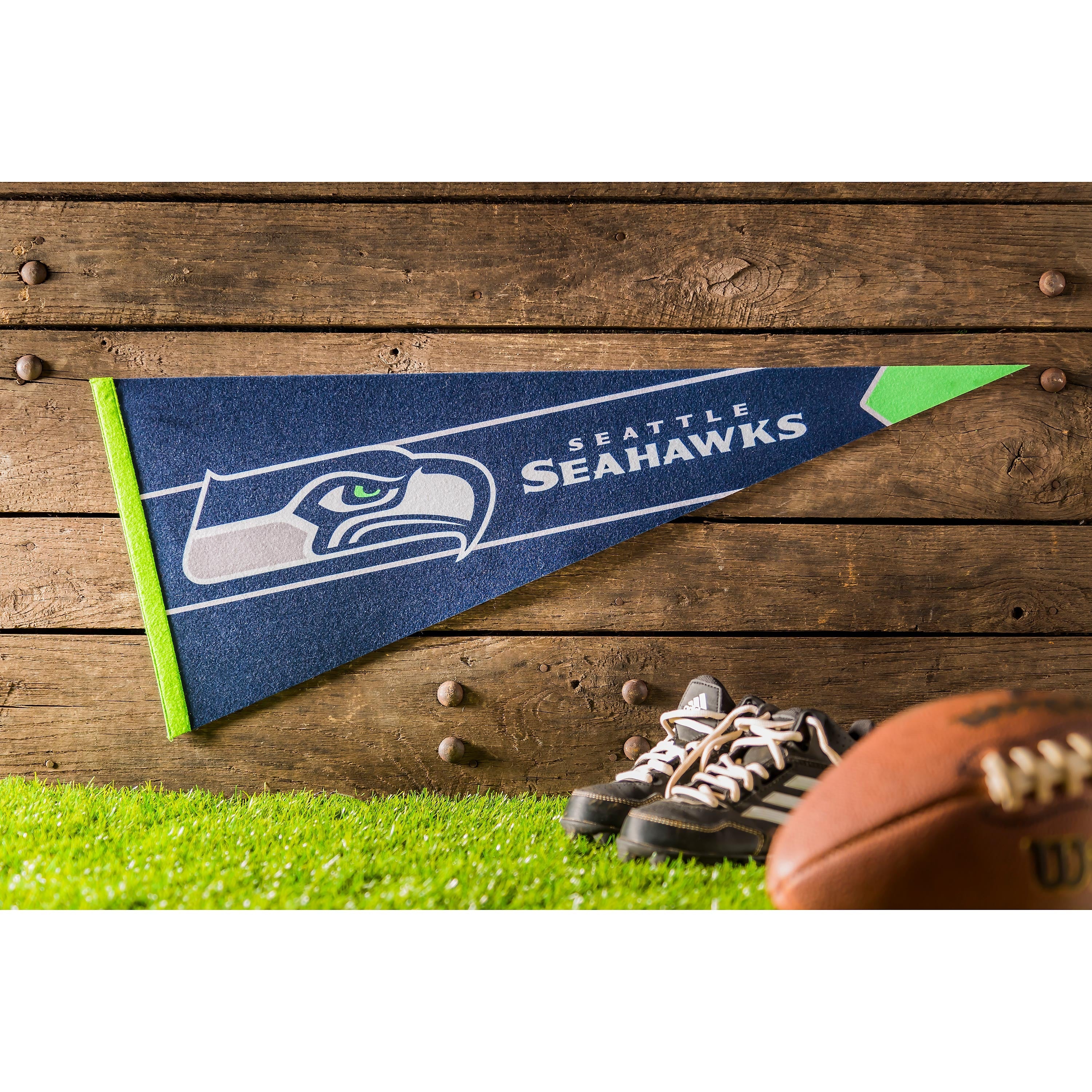 Seattle Seahawks, Pennant Flag - Sports Collectibles, Sports Memorabilia, Sports Fan Shop, Sports Gifts