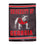 University of Georgia Alternate Bulldog Logo Embossed Suede Flag, Garden Size - Sports Gifts, Sports Memorabilia, Sports Collectibles, Fan Shop