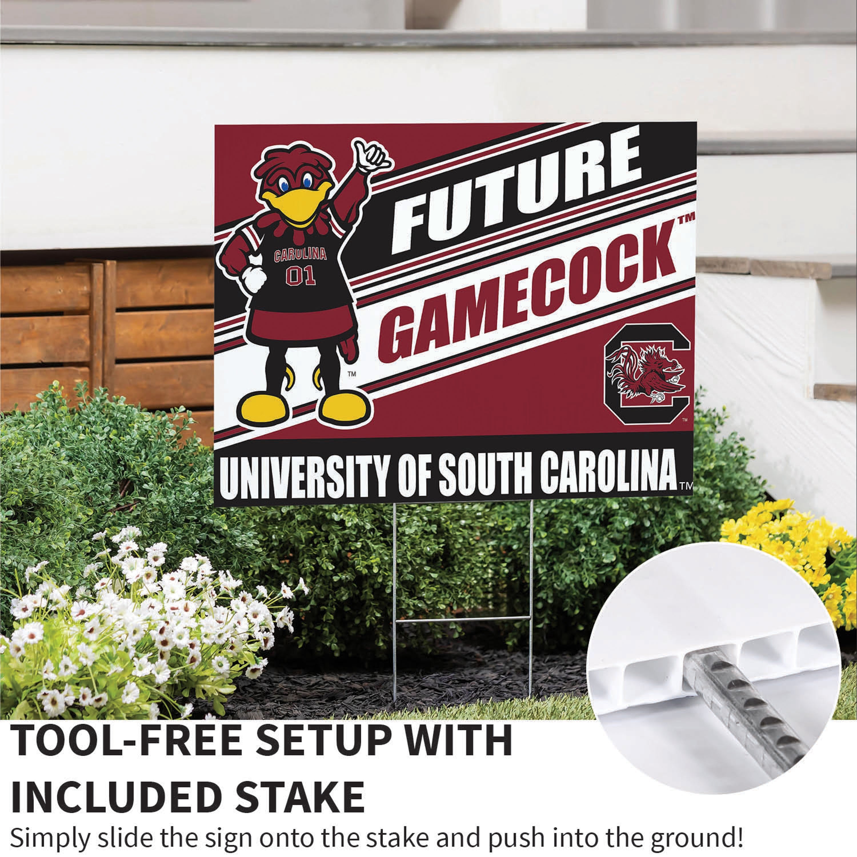 University of South Carolina Coroplast Yard Sign, Future Student - Sports Collectibles, Sports Memorabilia, Sports Fan Shop, Sports Gifts