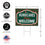 University of Miami Coroplast Yard Sign, "Fans Welcome" - Sports Collectibles, Sports Memorabilia, Sports Fan Shop, Sports Gifts