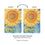 Welcome Sunflower Suede Garden Flag - Sports Collectibles, Sports Memorabilia, Sports Fan Shop, Sports Gifts