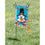 Pilgrim Gnome Applique Garden Flag