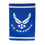 Embossed Suede Flag, GDN Size, Air Force - Sports Gifts, Sports Memorabilia, Sports Collectibles, Fan Shop