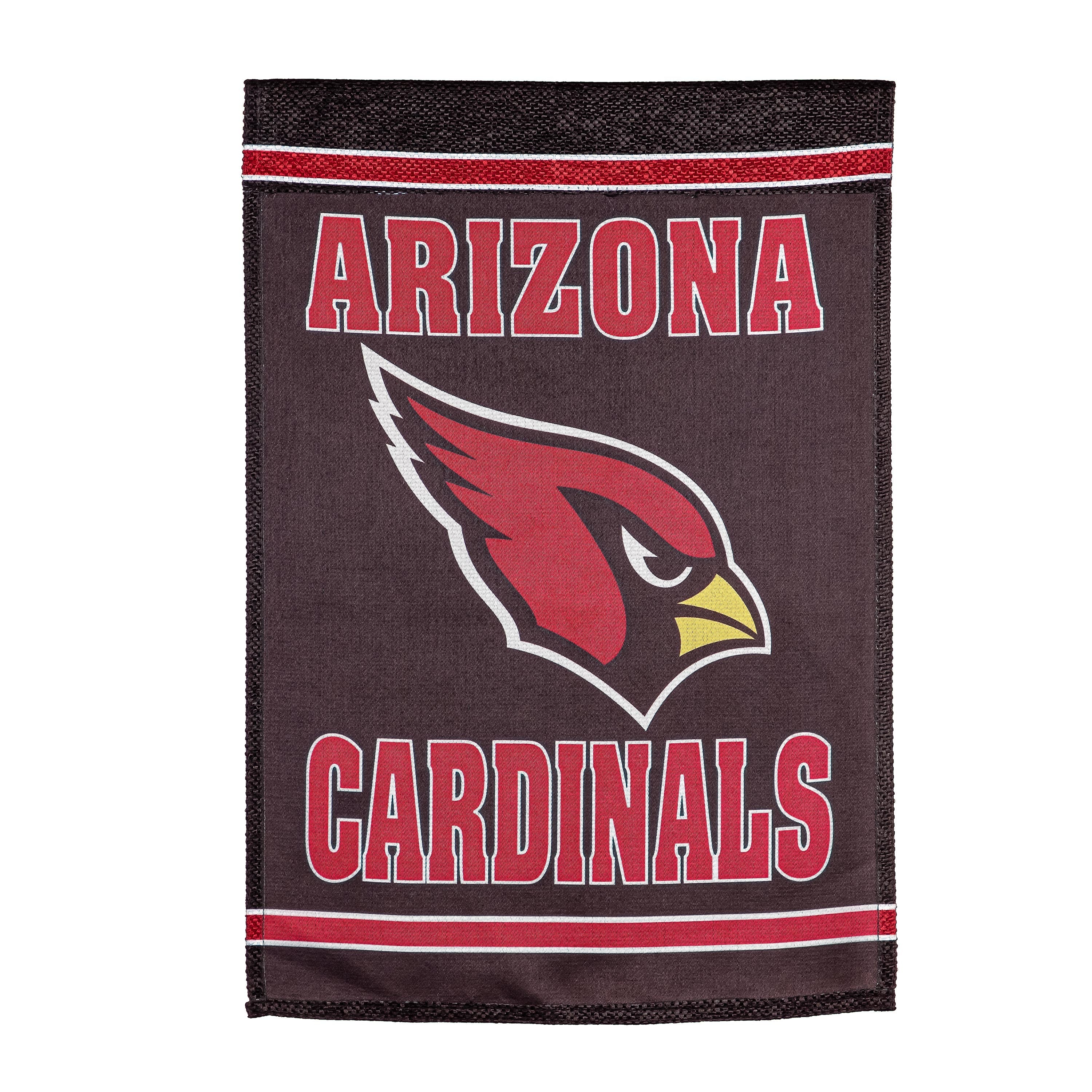 Embossed Suede Flag, GDN Size, Arizona Cardinals - Sports Collectibles, Sports Memorabilia, Sports Fan Shop, Sports Gifts