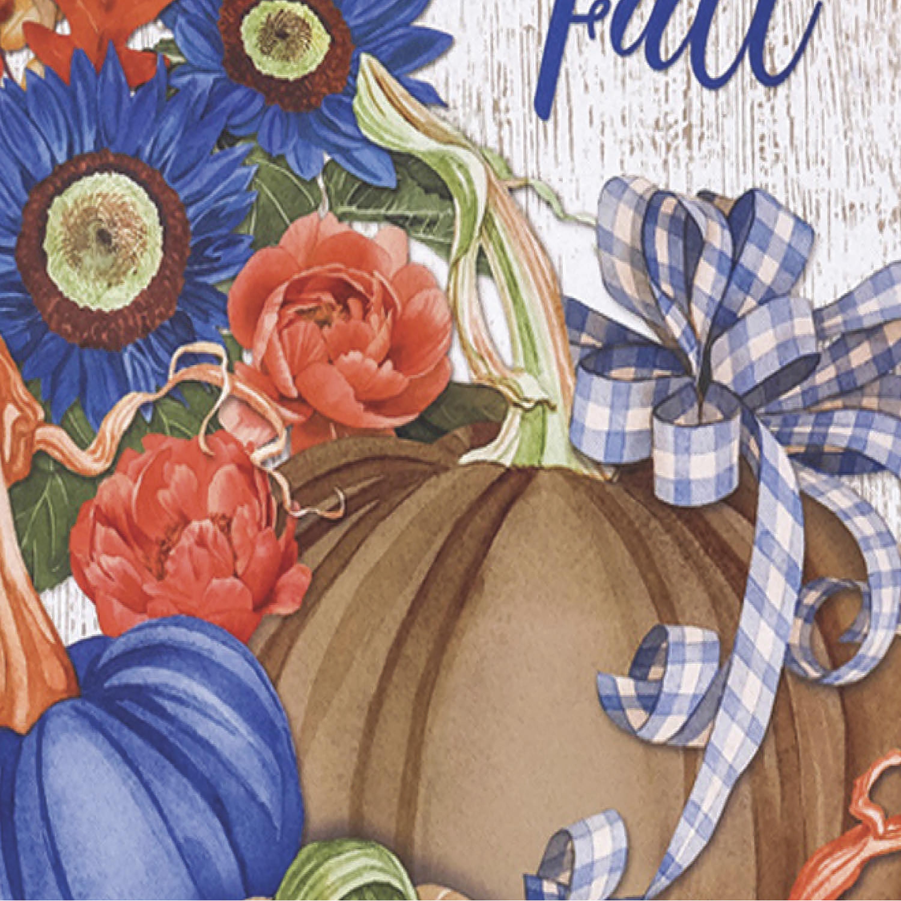 Welcome Fall Neutral Garden Suede Flag - Sports Collectibles, Sports Memorabilia, Sports Fan Shop, Sports Gifts