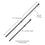 Extendable Metal House Flag Pole, Black - Sports Gifts, Sports Memorabilia, Sports Collectibles, Fan Shop