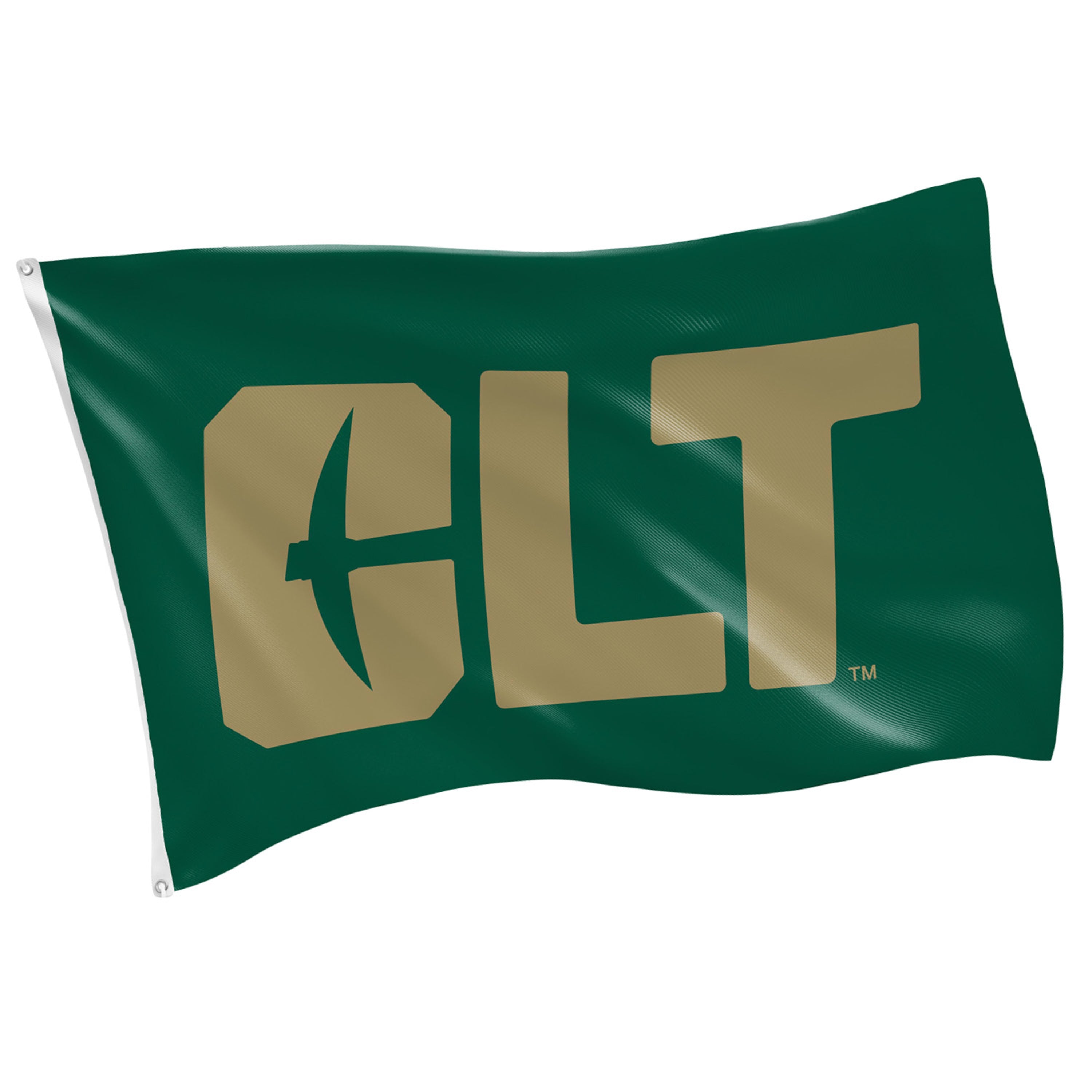 University of North Carolina, Charlotte Single Sided Flag w/ 2 Grommets, 3'x5' - Sports Gifts, Sports Memorabilia, Sports Collectibles, Fan Shop