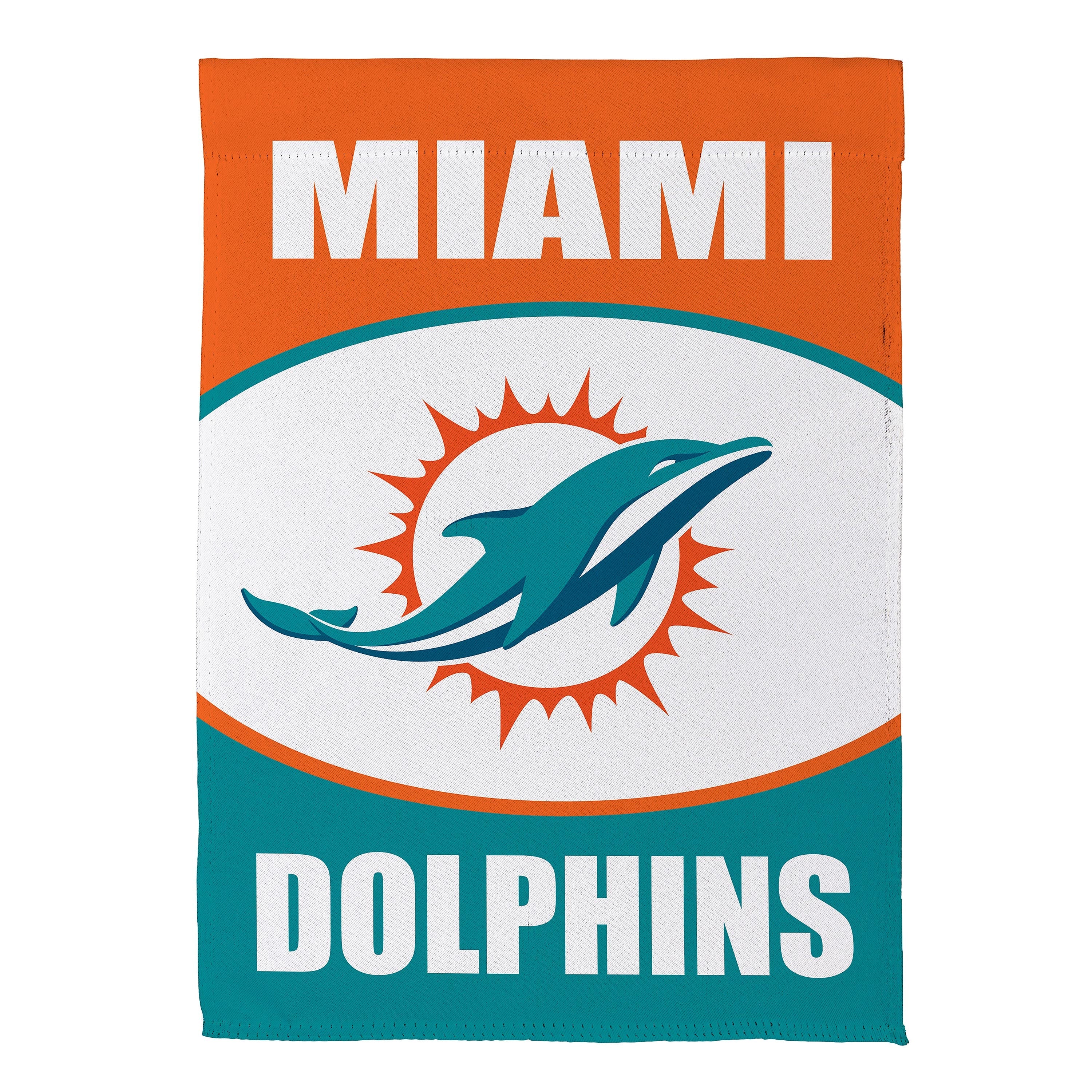 Miami Dolphins Suede Flag, GDN - Sports Collectibles, Sports Memorabilia, Sports Fan Shop, Sports Gifts