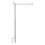 Iron House Flag Stand