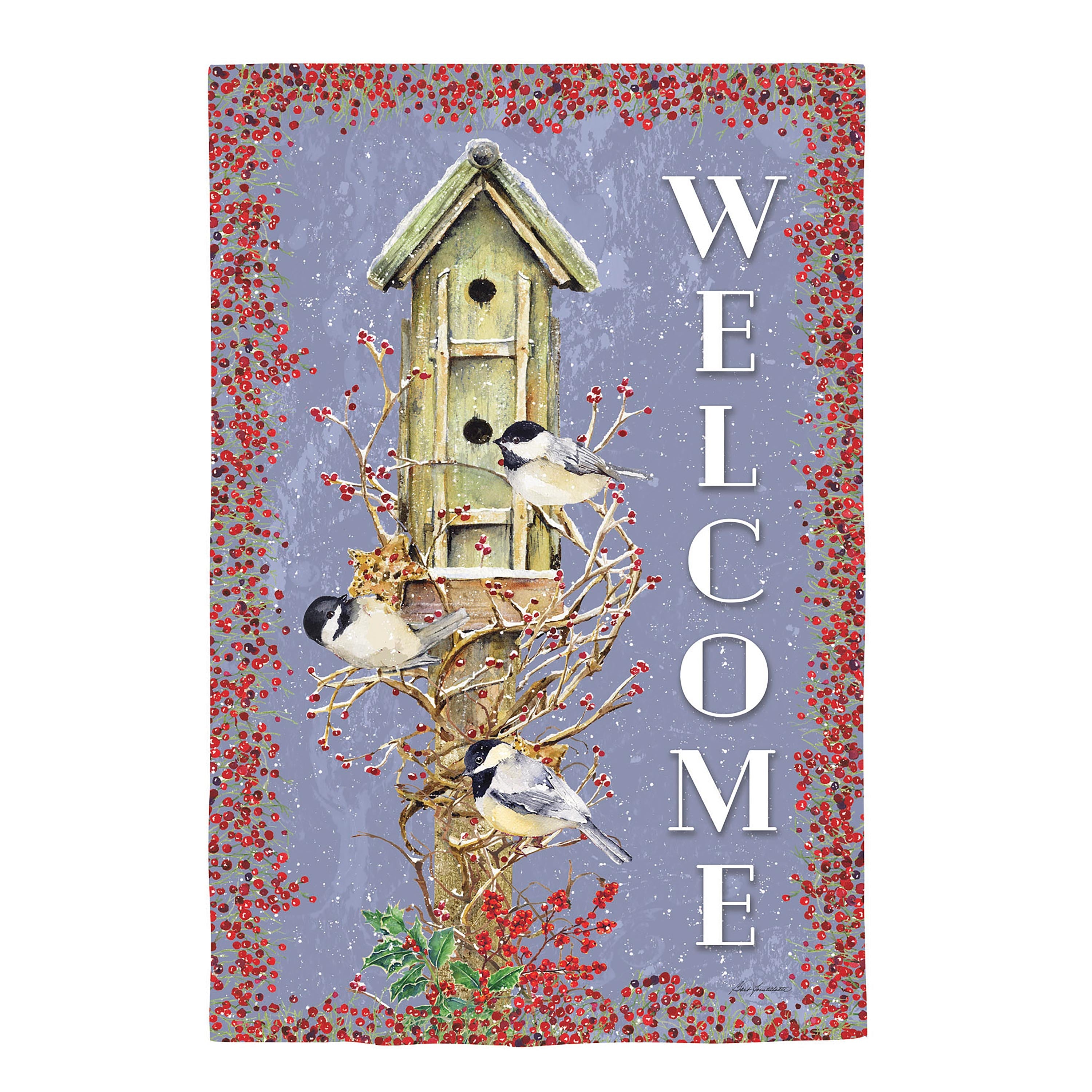 Chickadee Dee Dee's Suede House Flag - Sports Collectibles, Sports Memorabilia, Sports Fan Shop, Sports Gifts