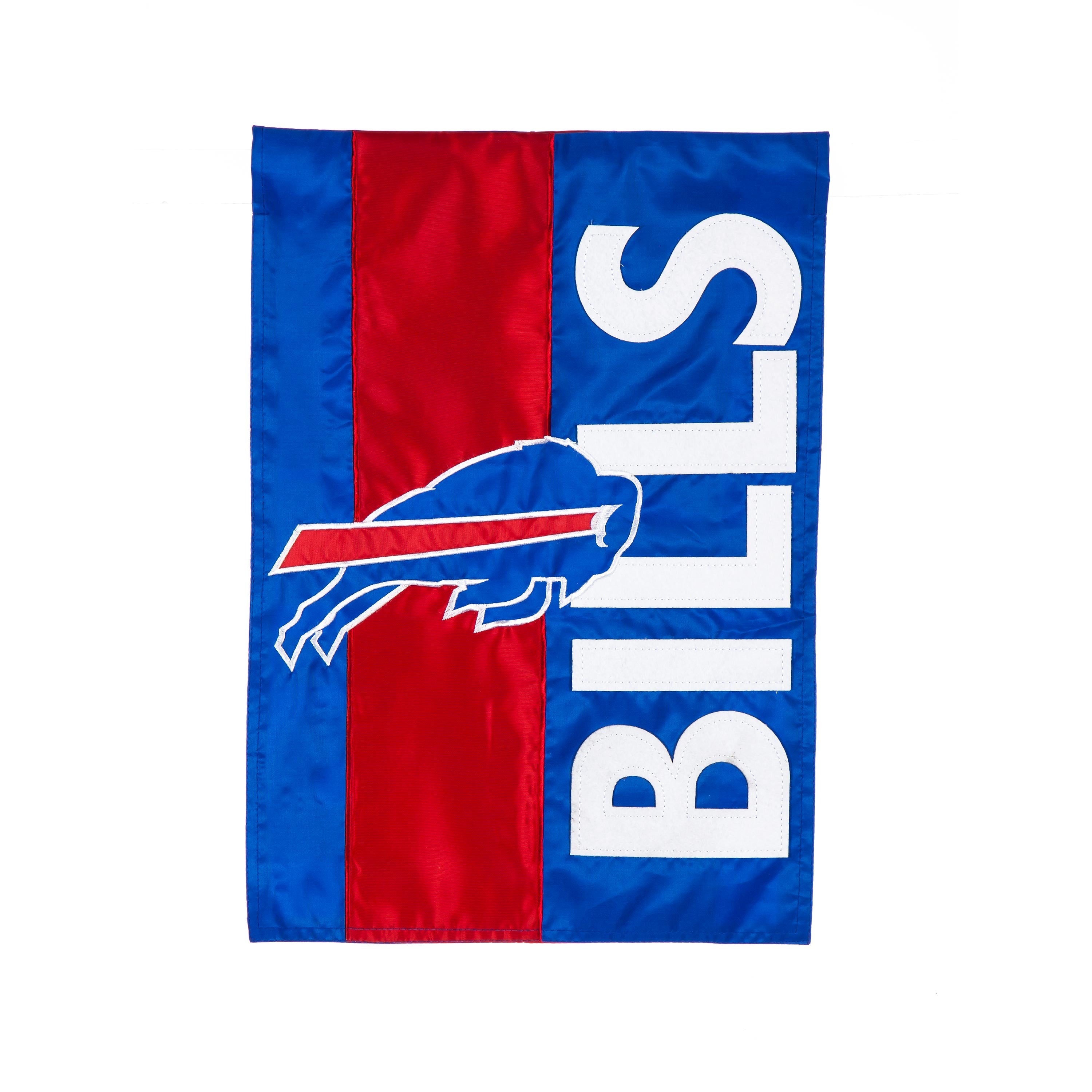 Buffalo Bills Embellished Garden Flag - Sports Collectibles, Sports Memorabilia, Sports Fan Shop, Sports Gifts