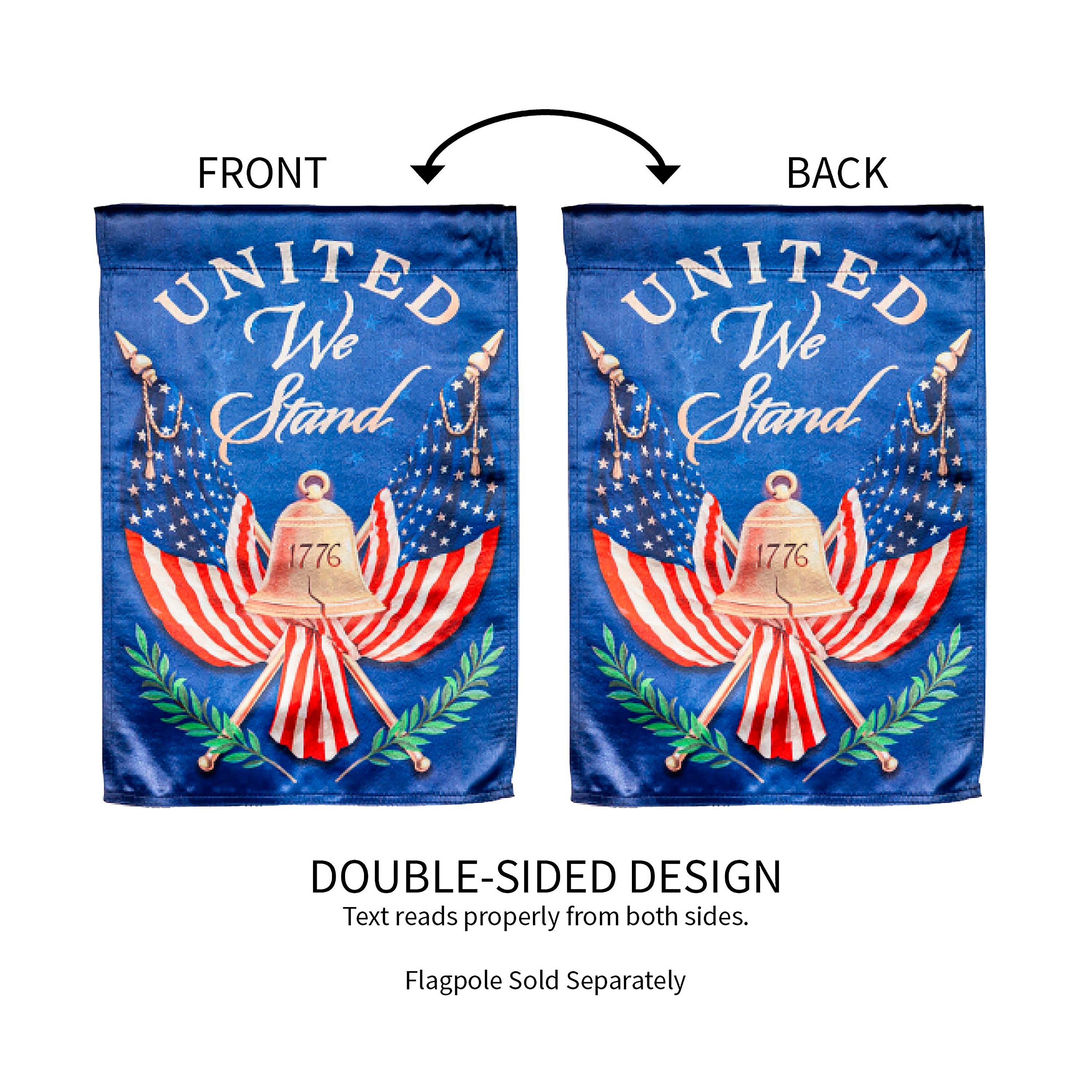 United We Stand Garden Lustre Flag, SNL - Sports Collectibles, Sports Memorabilia, Sports Fan Shop, Sports Gifts