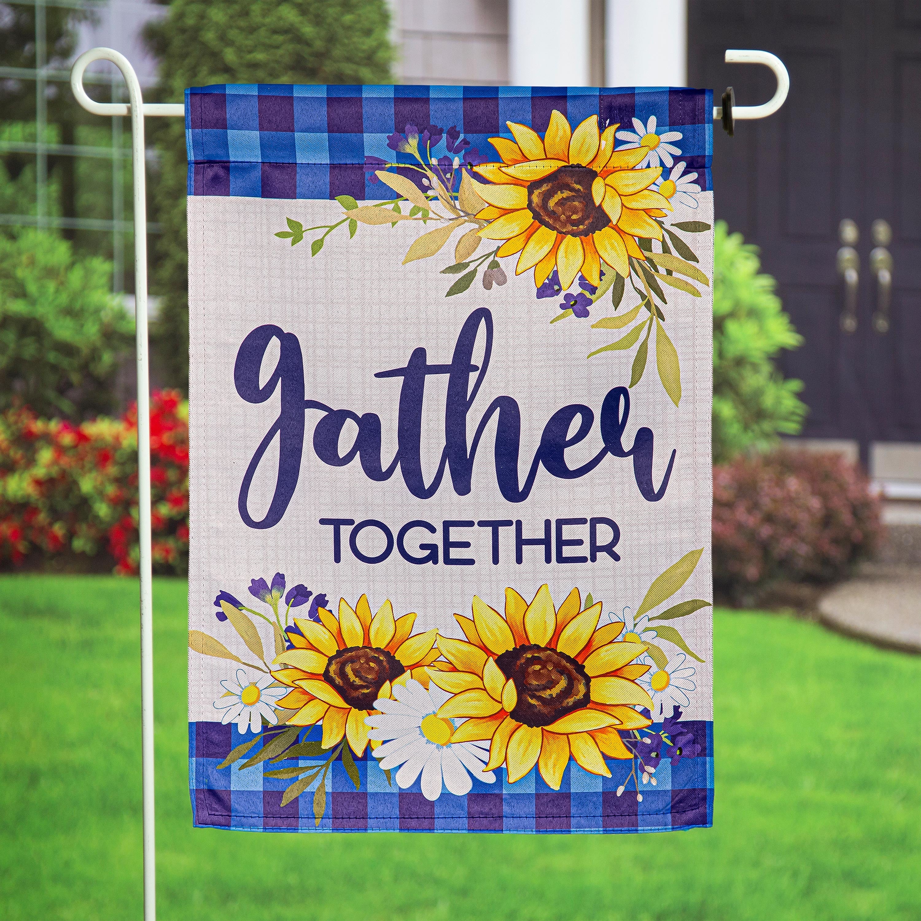 Gather Suede Garden Flag - Sports Collectibles, Sports Memorabilia, Sports Fan Shop, Sports Gifts