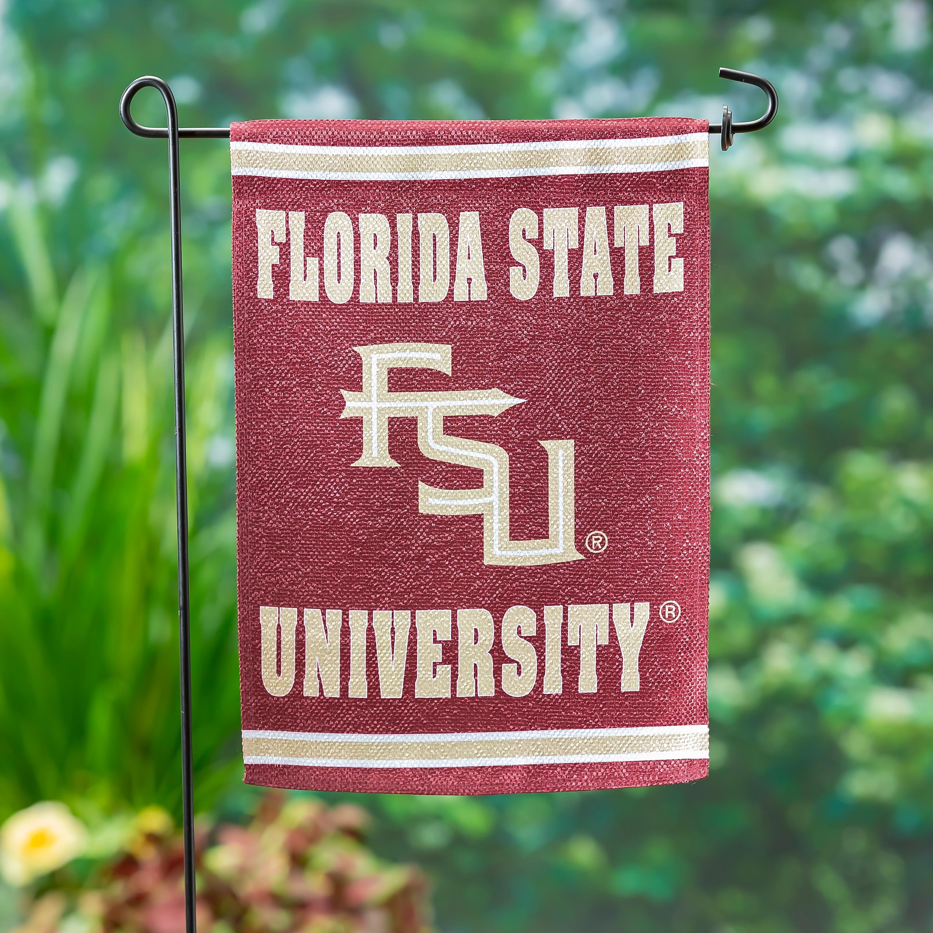 Embossed Suede Flag, GDN Size, Florida State University - Sports Gifts, Sports Memorabilia, Sports Collectibles, Fan Shop