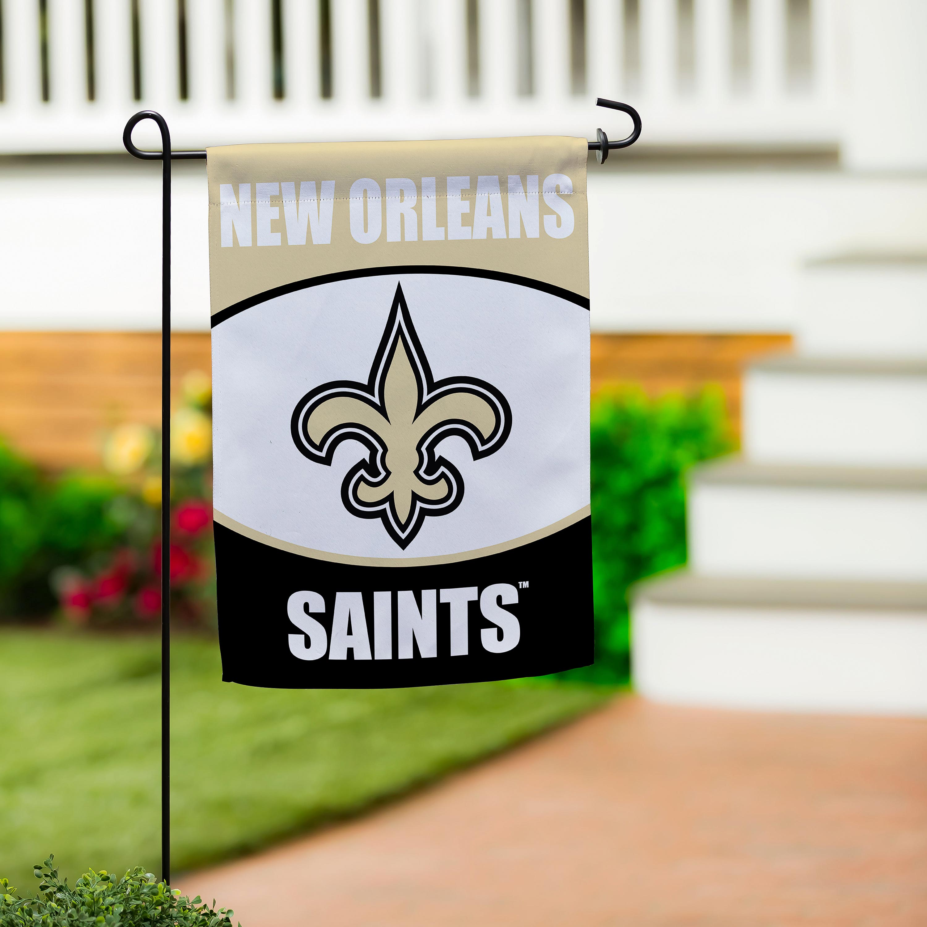 New Orleans Saints Suede Flag, GDN - Sports Collectibles, Sports Memorabilia, Sports Fan Shop, Sports Gifts