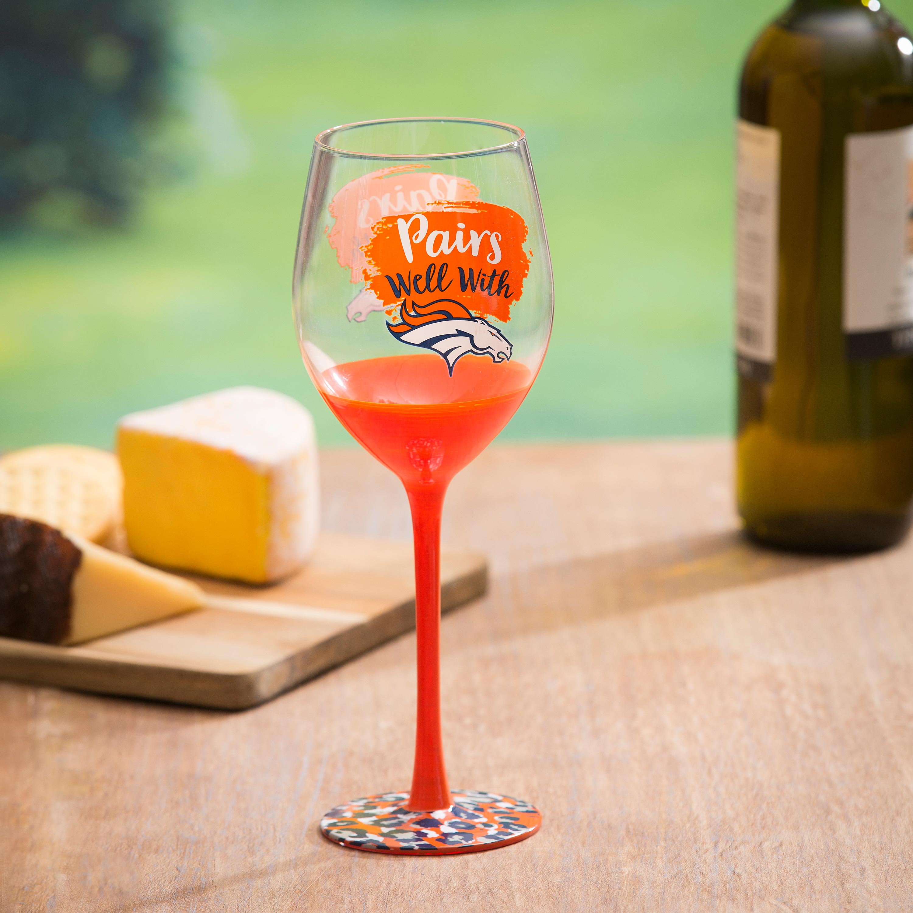 Denver Broncos, 17oz Boxed Stemware - Sports Collectibles, Sports Memorabilia, Sports Fan Shop, Sports Gifts