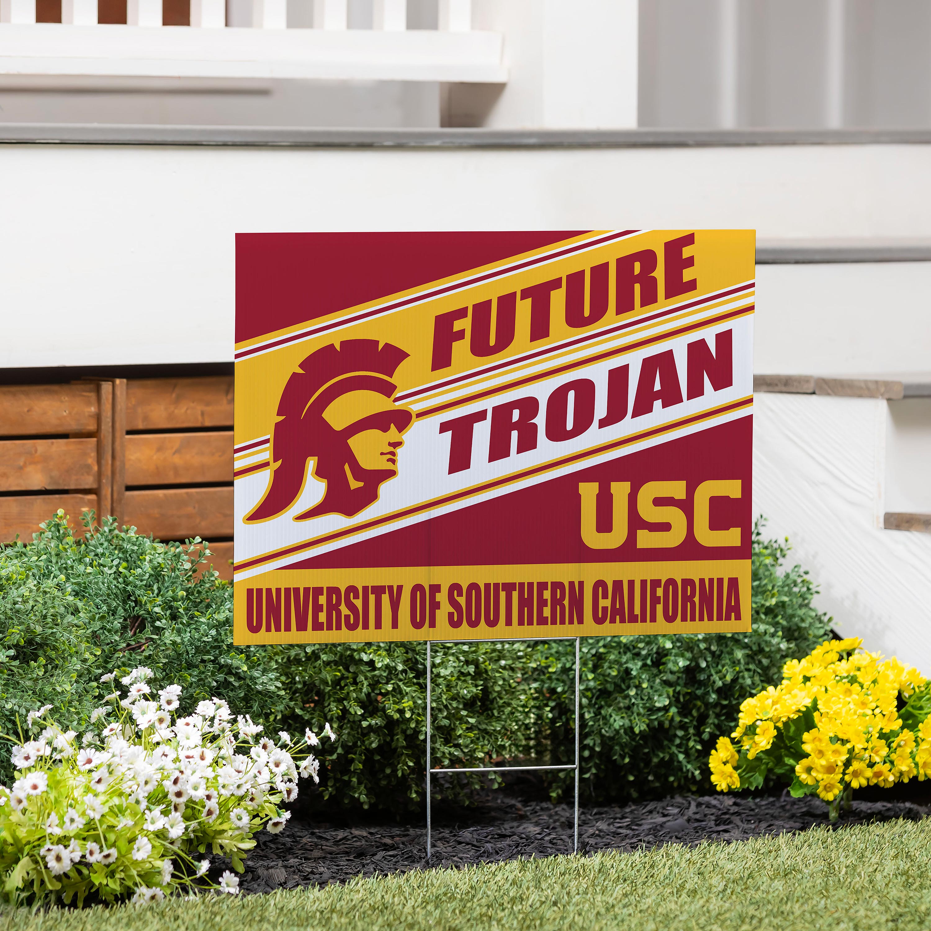 University of Southern California Coroplast Yard Sign, Future Student - Sports Collectibles, Sports Memorabilia, Sports Fan Shop, Sports Gifts