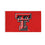 Texas Tech University Single Sided Estate Flag with 2 Grommets, 3'x5' - Sports Gifts, Sports Memorabilia, Sports Collectibles, Fan Shop