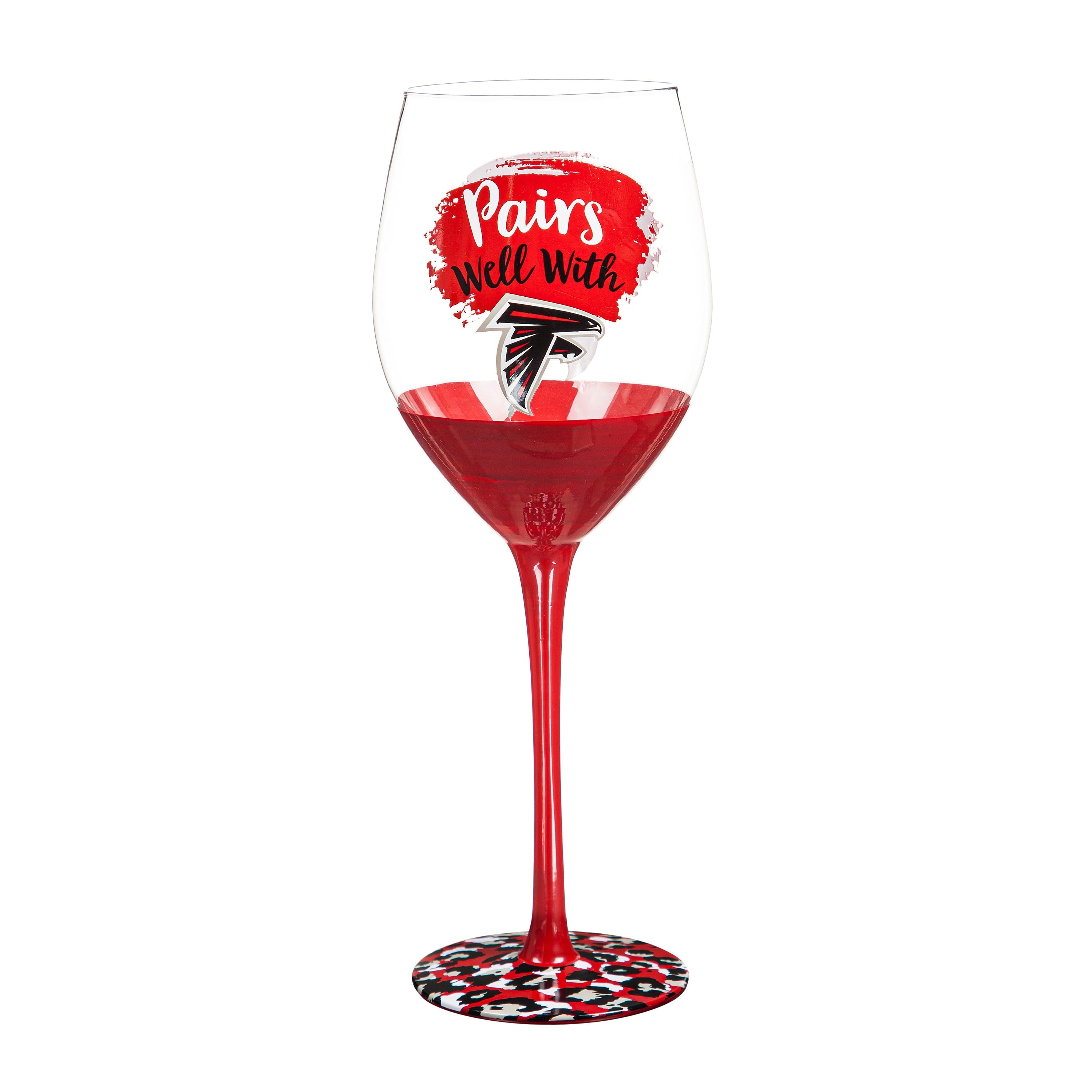 Atlanta Falcons, 17oz Boxed Stemware - Sports Collectibles, Sports Memorabilia, Sports Fan Shop, Sports Gifts