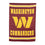Embossed Suede Flag, House Size, Washington Commanders - Sports Gifts, Sports Memorabilia, Sports Collectibles, Fan Shop