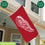 Detroit Red Wings Single Sided Estate Flag with 2 Grommets, 3'x5' - Sports Gifts, Sports Memorabilia, Sports Collectibles, Fan Shop