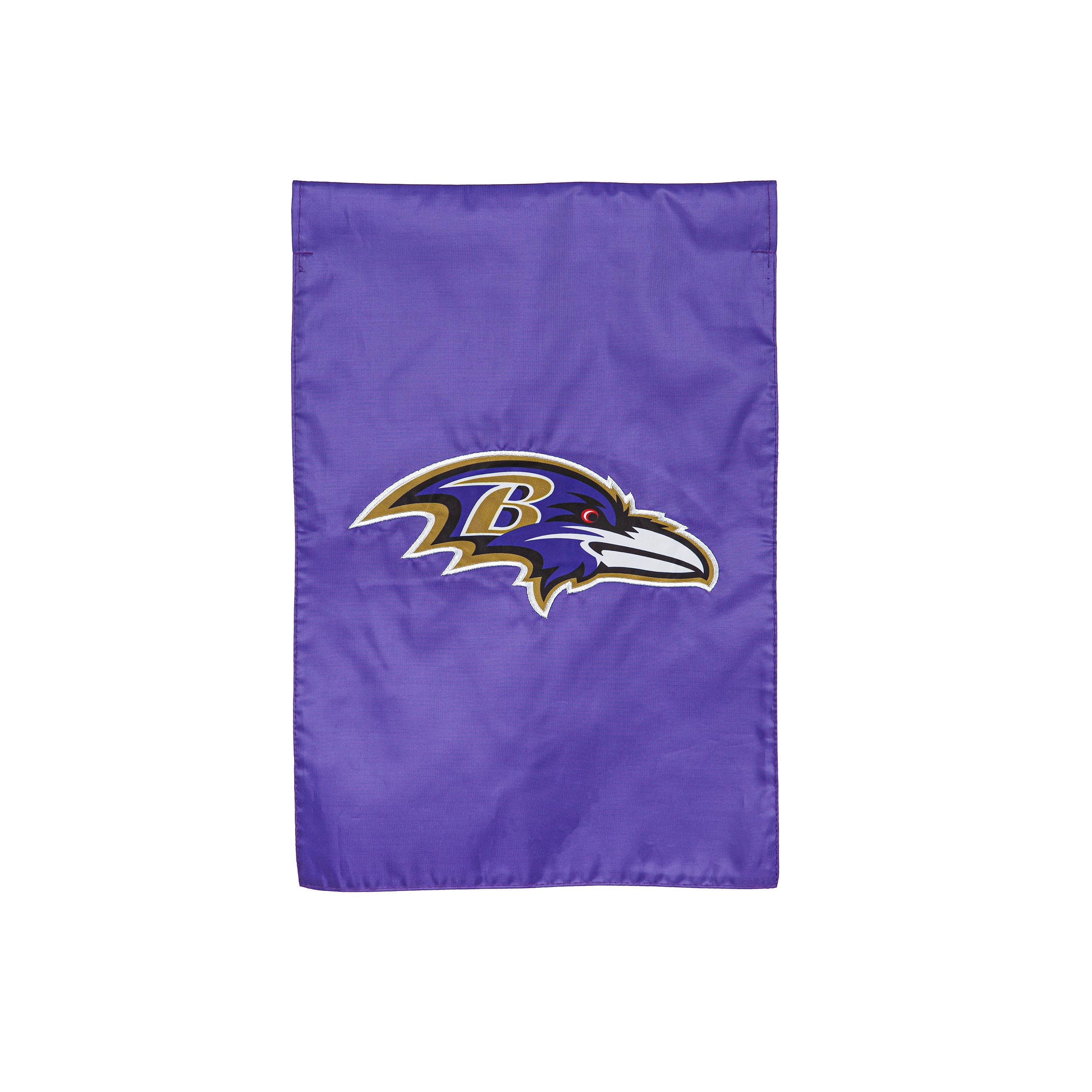 Applique Flag, Gar., Baltimore Ravens - Sports Collectibles, Sports Memorabilia, Sports Fan Shop, Sports Gifts