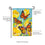 Tulip and Butterfly Garden Suede Flag - Sports Collectibles, Sports Memorabilia, Sports Fan Shop, Sports Gifts