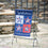 Red, White, and Blue Stars Suede Garden Flag - Sports Collectibles, Sports Memorabilia, Sports Fan Shop, Sports Gifts