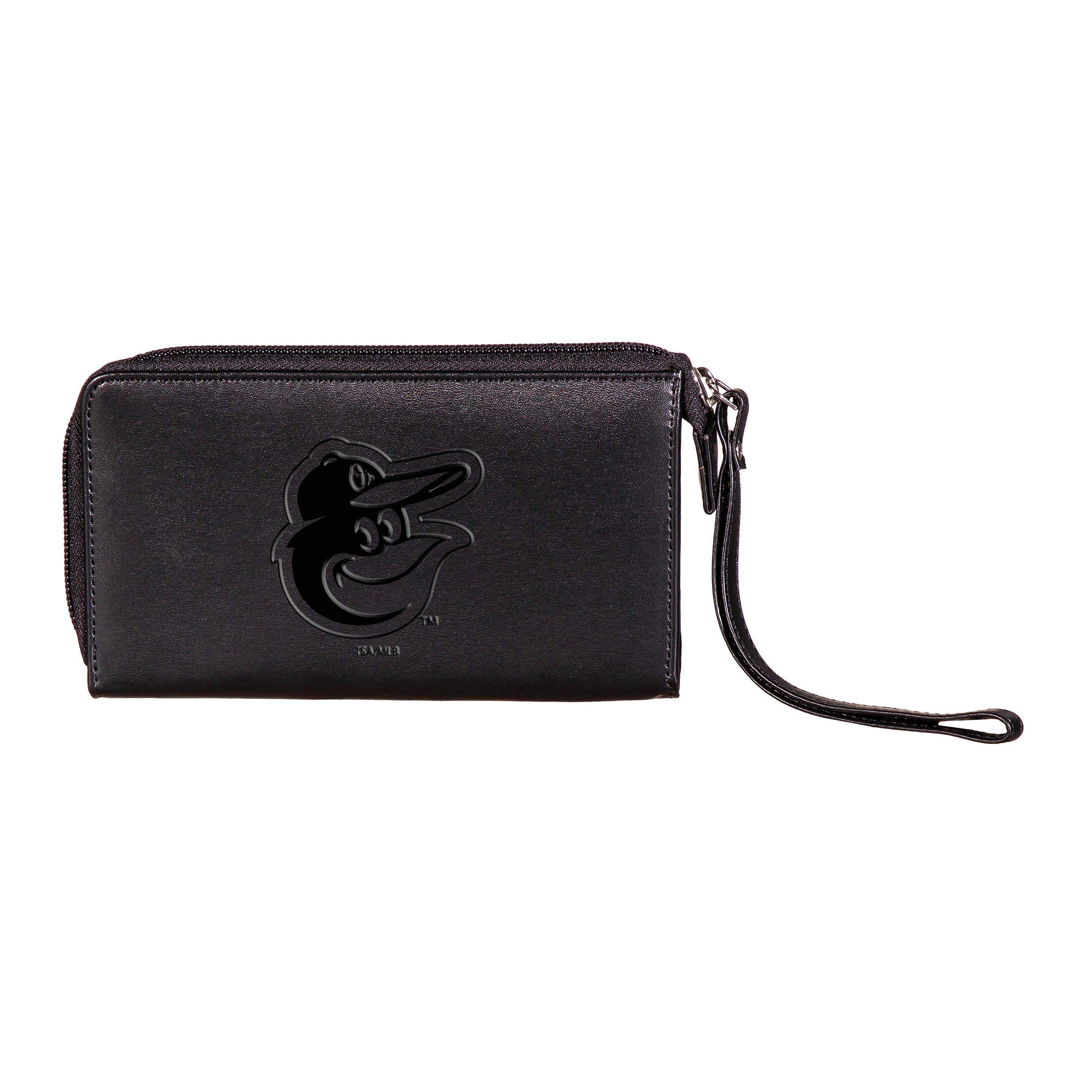 Baltimore Orioles Wristlet Wallet Black - Sports Gifts, Sports Memorabilia, Sports Collectibles, Fan Shop