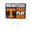University of Tennessee Coroplast Yard Sign "Fans Play Here"