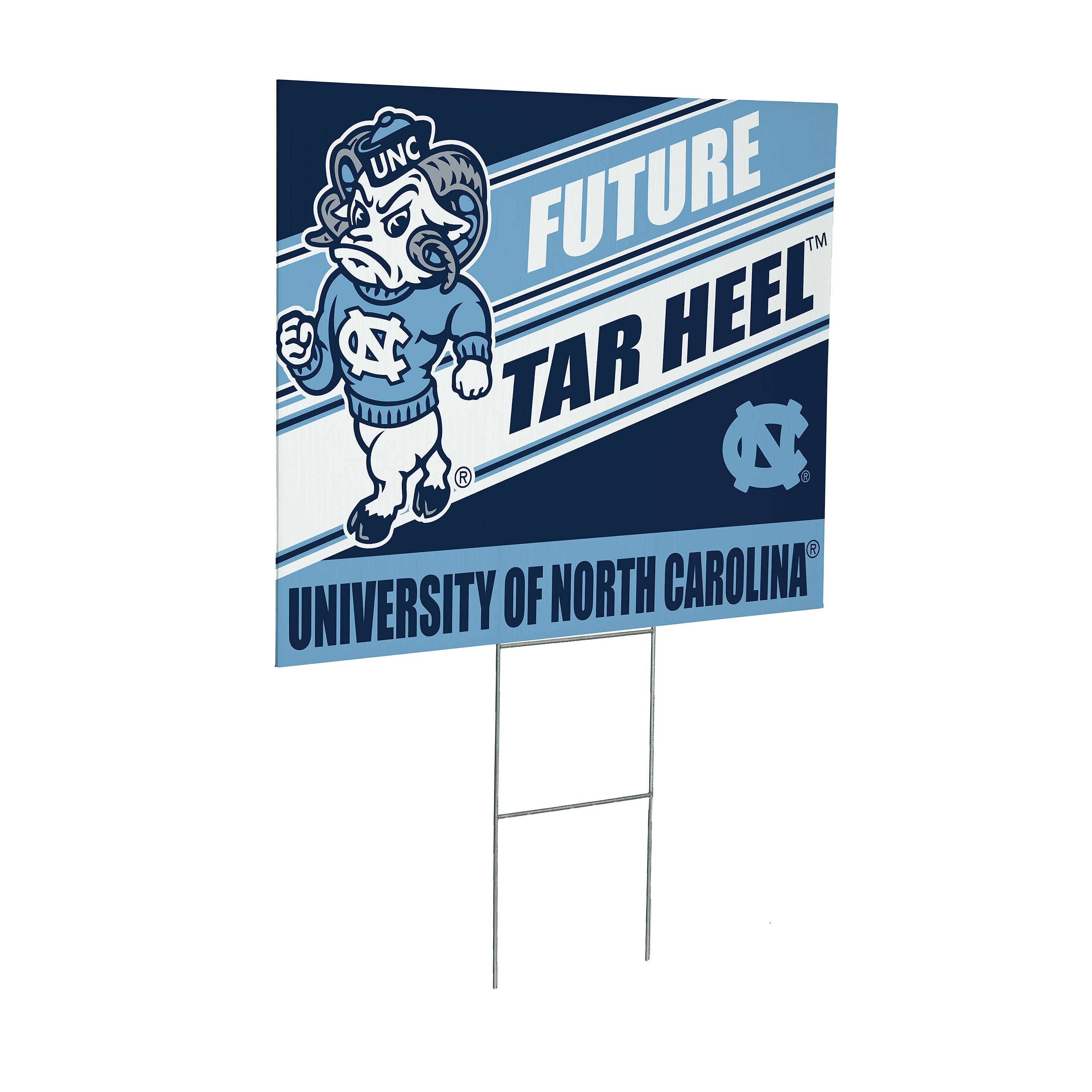 University of North Carolina Coroplast Yard Sign, Future Student - Sports Collectibles, Sports Memorabilia, Sports Fan Shop, Sports Gifts