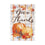 Plaid Pumpkin Greetings Garden Linen Flag - Sports Collectibles, Sports Memorabilia, Sports Fan Shop, Sports Gifts
