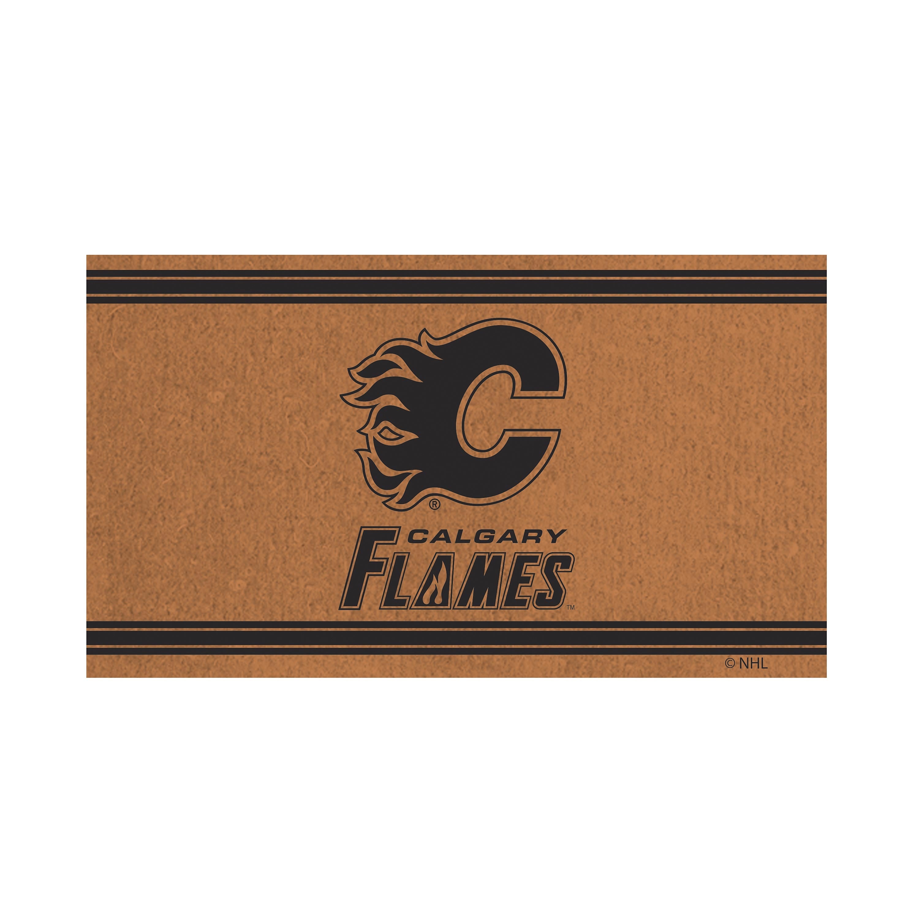 Calgary Flames, Coir Mat 1C - Sports Collectibles, Sports Memorabilia, Sports Fan Shop, Sports Gifts