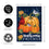 Welcome Friends of Fall  Applique House Flag