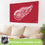 Detroit Red Wings Single Sided Estate Flag with 2 Grommets, 3'x5' - Sports Gifts, Sports Memorabilia, Sports Collectibles, Fan Shop
