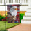 Portrait of An Eagle with American Flag Suede Garden Flag - Sports Collectibles, Sports Memorabilia, Sports Fan Shop, Sports Gifts
