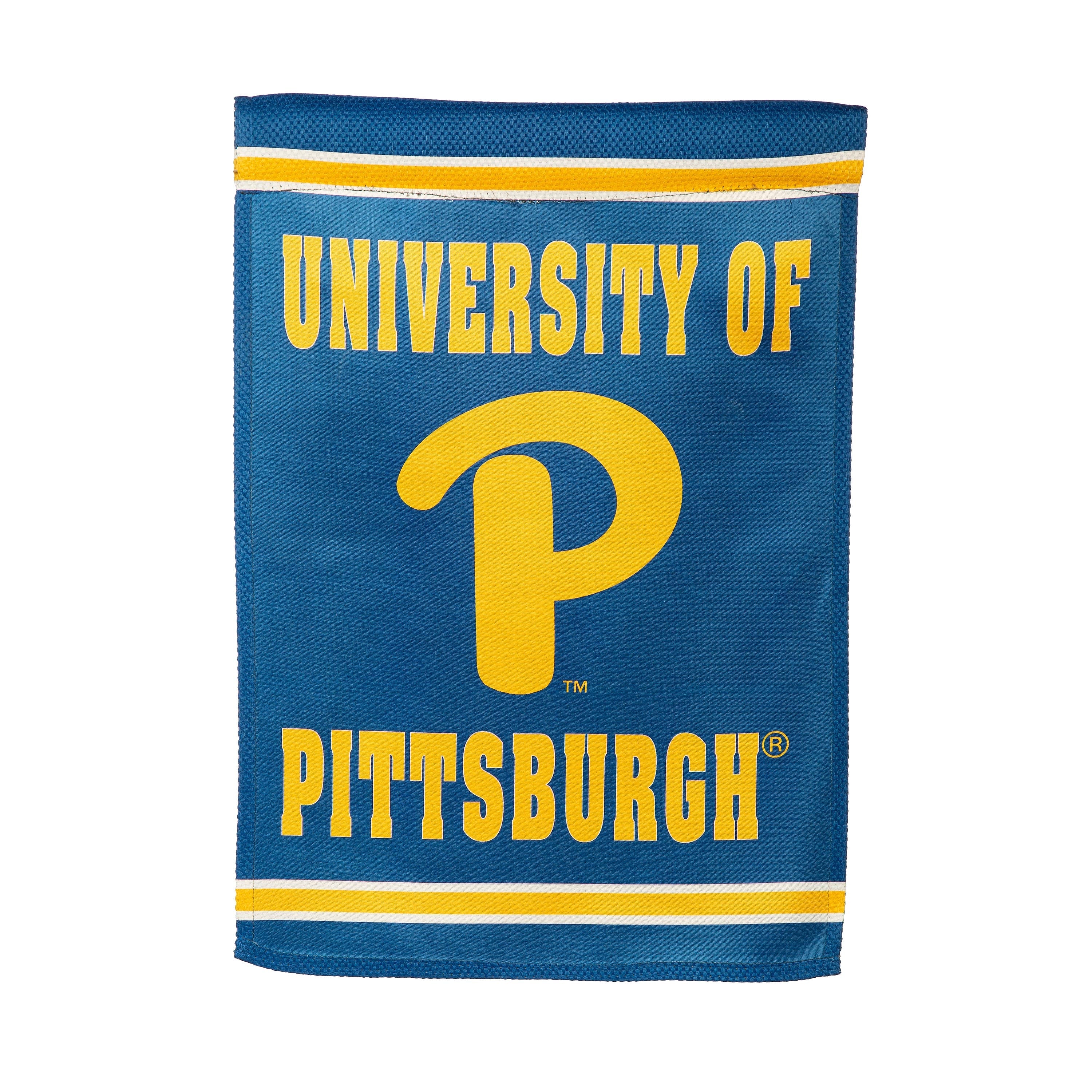 Embossed Suede Flag, GDN Size, University of Pittsburgh - Sports Gifts, Sports Memorabilia, Sports Collectibles, Fan Shop