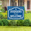 Los Angeles Dodgers Coroplast Yard Sign, "Fans Welcome" - Sports Collectibles, Sports Memorabilia, Sports Fan Shop, Sports Gifts